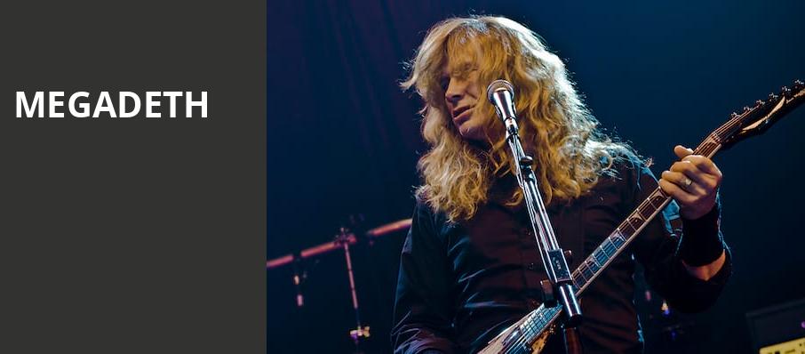 Megadeth, Walmart AMP, Fayetteville