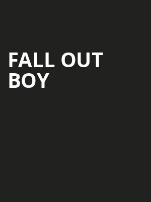 Fall Out Boy, Walmart AMP, Fayetteville