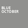 Blue October, Baum Walker Hall, Fayetteville